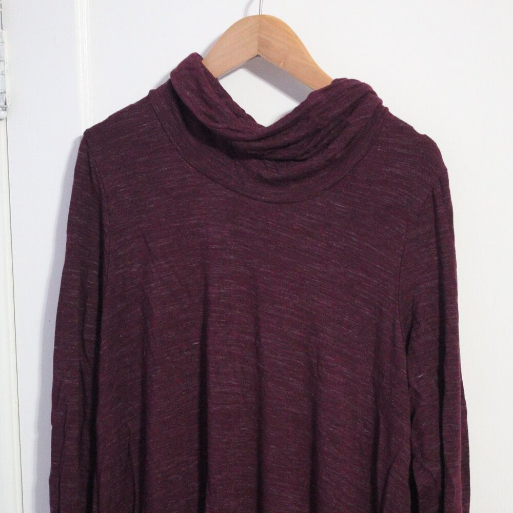 Carolina Bell Montreal Cowl Neck Top – Marron – Long Sleeve